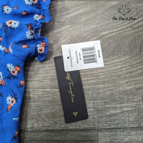 City Triangles Off Shoulder Floral Mini Dress Size M - Picture 4 of 7